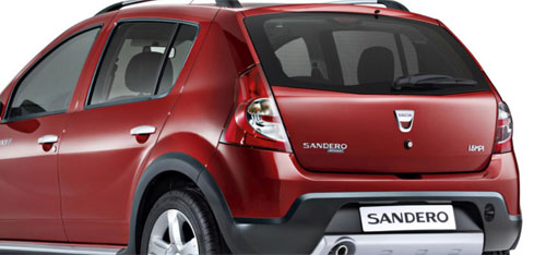 Dacia Sandero face arrire 2013